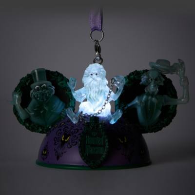 Hitchhiking Ghosts Light-Up Ears Hat Ornament, The Haunted Mansion