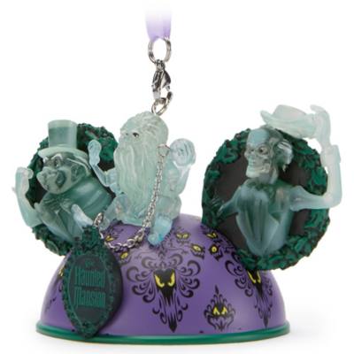 Hitchhiking Ghosts Light-Up Ears Hat Ornament, The Haunted Mansion