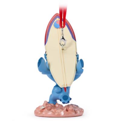 Stitch with Surfboard Sketchbook Ornament, Lilo & Stitch