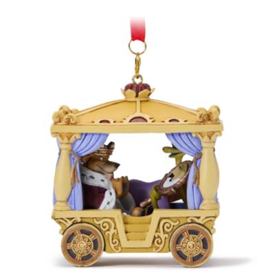 Prince John and Sir Hiss Sketchbook Ornament, Robin Hood