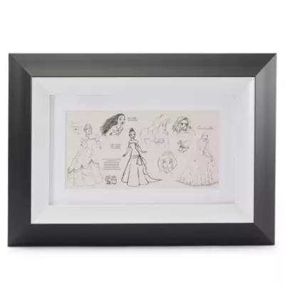 Disney Prinzessinnen - Limitierte Edition - Gerahmtes Bild