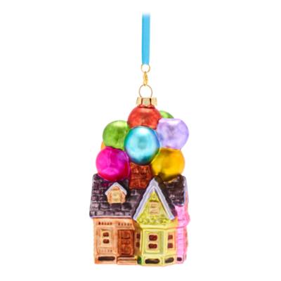 Oben - Haus - Sketchbook-Dekorationsst&uuml;ck aus Glas