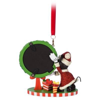 Mickey Mouse Wreath Festive Hanging Ornament