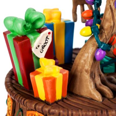 Adorno iluminaci&oacute;n Rocket y Groot, Guardianes de la Galaxia, Living Magic Sketchbook