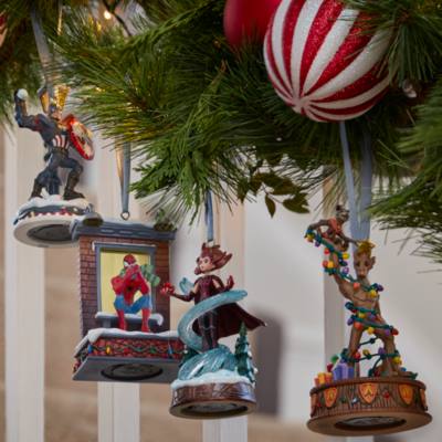 Adorno iluminaci&oacute;n Rocket y Groot, Guardianes de la Galaxia, Living Magic Sketchbook