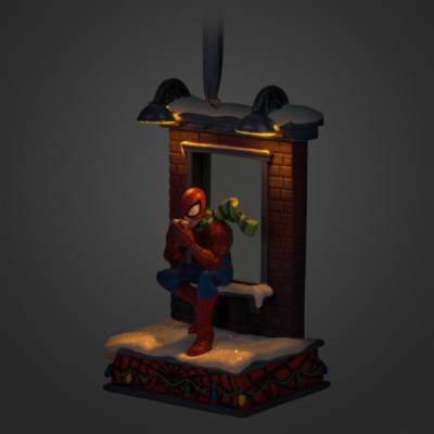 Ornament luminoso Spider-Man collezione Sketchbook Living Magic