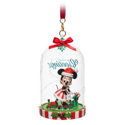 Adorno cristal festivo Minnie Mouse
