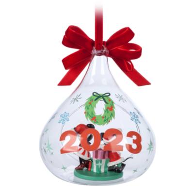 Mickey and Minnie 2023 Festive Ornament