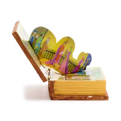 Dornr&ouml;schen - M&auml;rchenbuch - Musical Living Magic - Sketchbook-Dekorationsst&uuml;ck