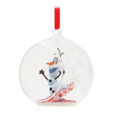 Olaf Open Globe Sketchbook Ornament, Frozen 2