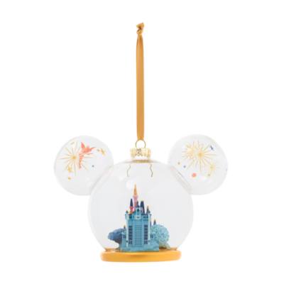 Walt Disney World Cinderella Castle Mickey Icon Hanging Ornament
