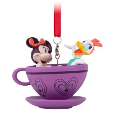 Minnie Mouse and Daisy Duck Play in the Park Ornament