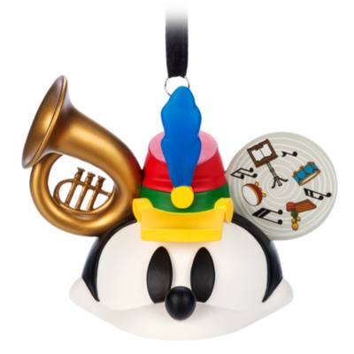 Mickey Mouse Sketchbook Ears Hat Ornament, The Band Concert