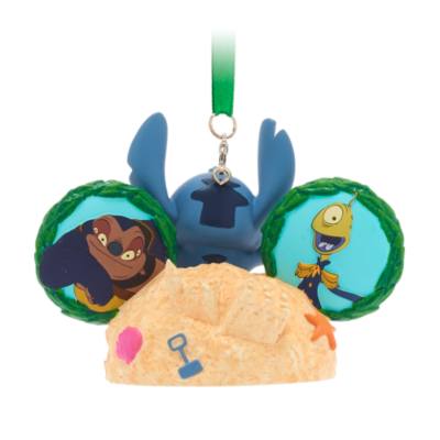 Stitch Sketchbook Ears Hat Ornament, Lilo & Stitch