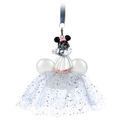 Minnie Mouse Bride Sketchbook Ears Hat Ornament