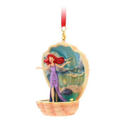 Ariel Light-Up Living Magic Sketchbook Ornament, The Little Mermaid