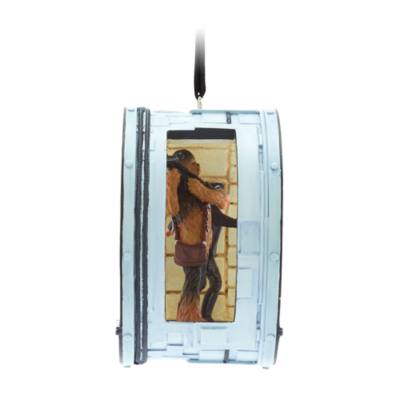 Han Solo and Chewbacca Sketchbook Ornament, Star Wars: The Force Awakens