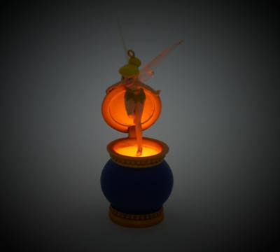 Tinker Bell Light-Up Living Magic Sketchbook Ornament, Peter Pan