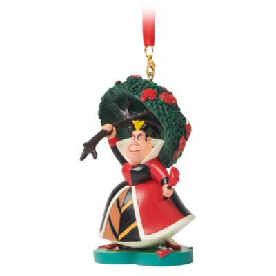 Queen of Hearts Sketchbook Ornament, Alice in Wonderland
