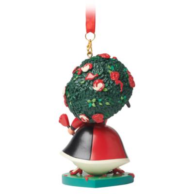 Queen of Hearts Sketchbook Ornament, Alice in Wonderland