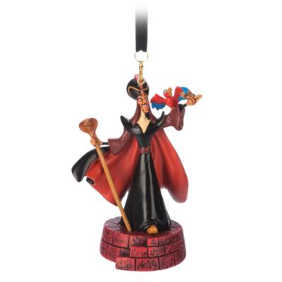 Jafar and Iago Sketchbook Ornament, Aladdin