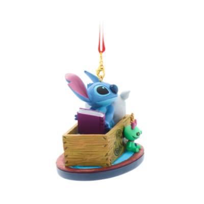 Stitch Sketchbook Ornament, Lilo & Stitch