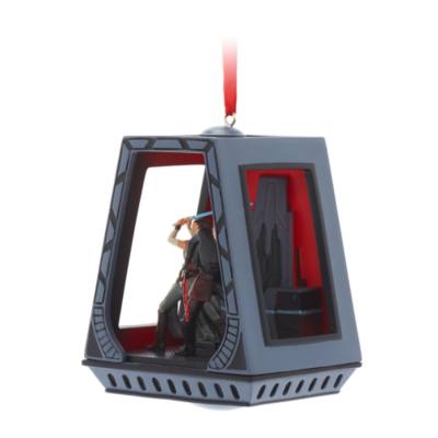 Rey and Kylo Ren Sketchbook Ornament, Star Wars: The Last Jedi