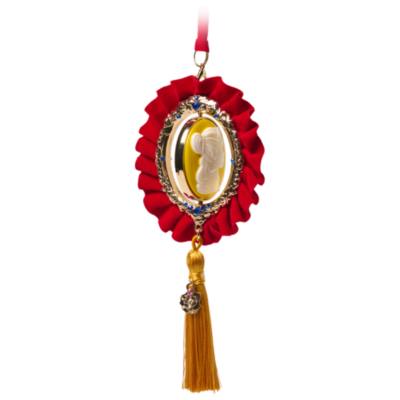 Beauty and the Beast Spinning Cameo Ornament