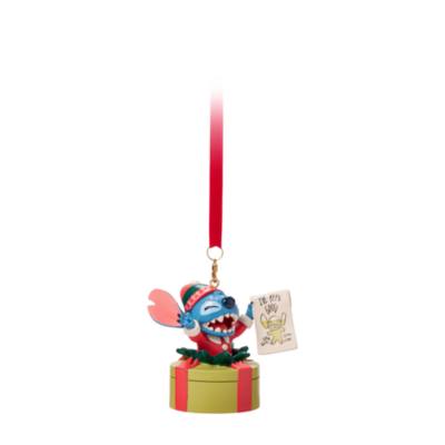 Stitch Festive Sketchbook Ornament, Lilo & Stitch