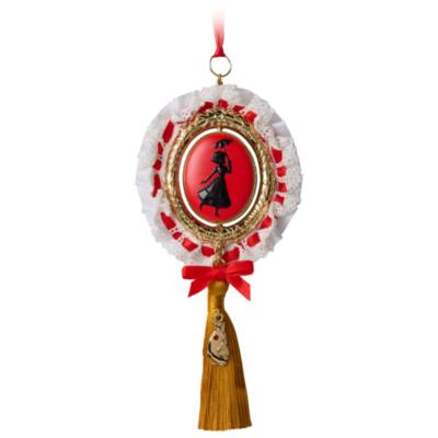 Mary Poppins and Bert Spinning Cameo Ornament