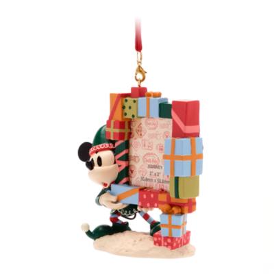 Mickey Mouse Festive Frame Ornament