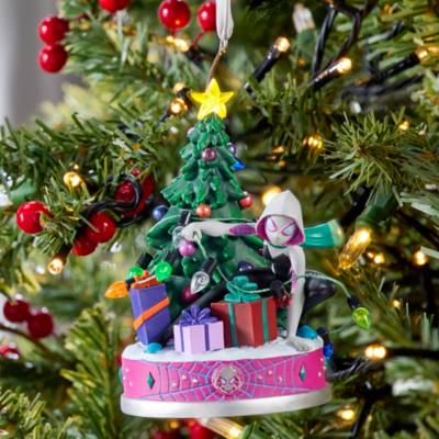 Ghost-Spider Festive Living Magic Sketchbook Ornament