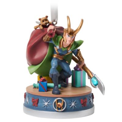 Loki Festive Living Magic Sketchbook Ornament