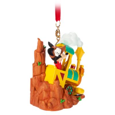 Mickey Mouse Big Thunder Mountain Railroad Play in the Park Ornament