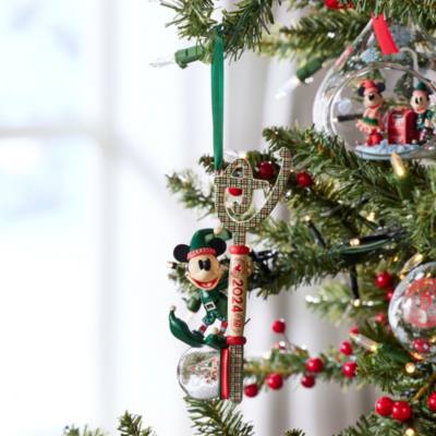 Mickey Mouse 2024 Festive Collectible Key Ornament