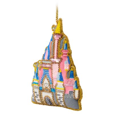 Walt Disney World Cinderella Castle Beaded Ornament