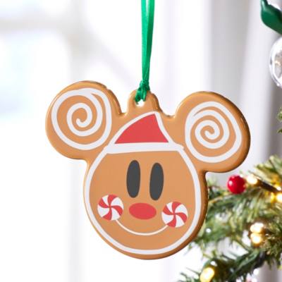 Mickey Mouse Icon Gingerbread Cookie Ornament