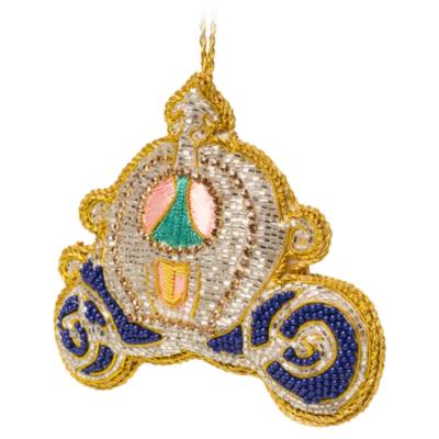 Cinderella Pumpkin Coach Beaded Ornament