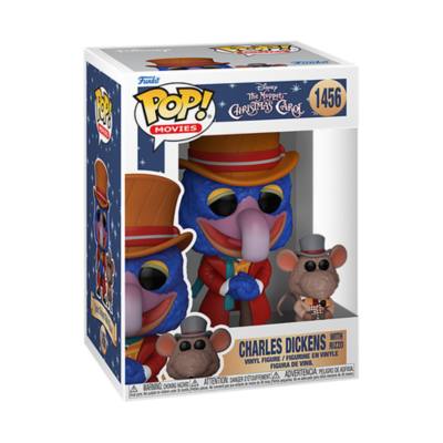 Funko Charles Dickens with Rizzo Pop! Vinyl Figure, The Muppet Christmas Carol