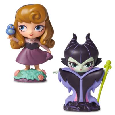 Briar Rose and Maleficent Disney Designer Showcase Vinyl Figurine Set by Stacey Aoyama, Sleeping Beauty