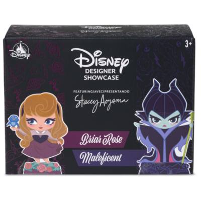 Briar Rose and Maleficent Disney Designer Showcase Vinyl Figurine Set by Stacey Aoyama, Sleeping Beauty