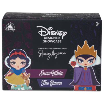 Set figuritas vinilo Blancanieves y Reina Malvada de Stacey Aoyama, Blancanieves y los Siete Enanitos, Disney Designer Showcase