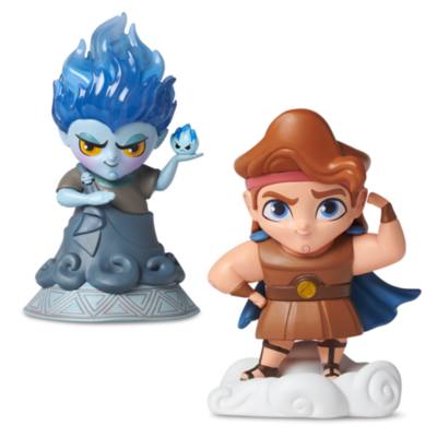 Hercules and Hades Disney Designer Showcase Vinyl Figurine Set by Stacey Aoyama, Hercules