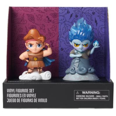 Hercules and Hades Disney Designer Showcase Vinyl Figurine Set by Stacey Aoyama, Hercules