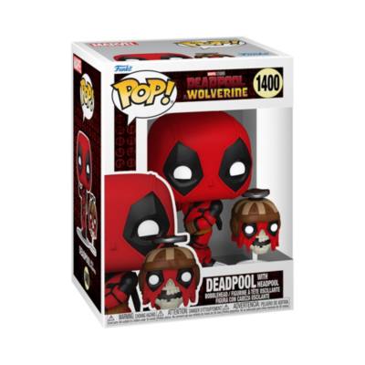 Funko Deadpool with Headpool Pop! Vinyl Figures, Deadpool & Wolverine