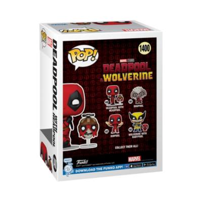Funko Deadpool with Headpool Pop! Vinyl Figures, Deadpool & Wolverine