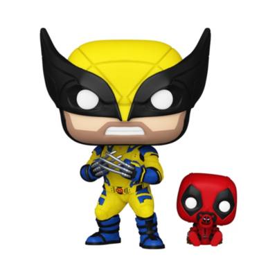 Funko Wolverine with Babypool Pop! Vinyl Figures, Deadpool & Wolverine