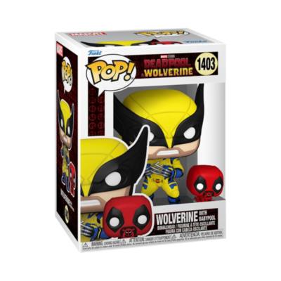 Funko Wolverine with Babypool Pop! Vinyl Figures, Deadpool & Wolverine