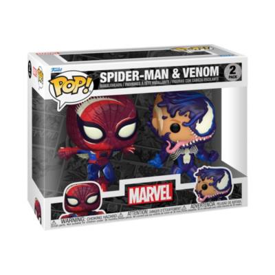 Funko Pop! set figuras vinilo Spider-Man y Venom