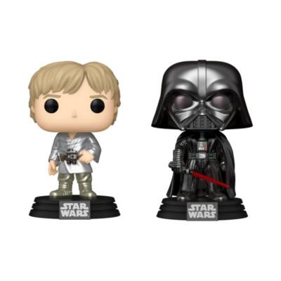 Funko Darth Vader and Luke Skywalker Pop! Vinyl Figure Set, Star Wars